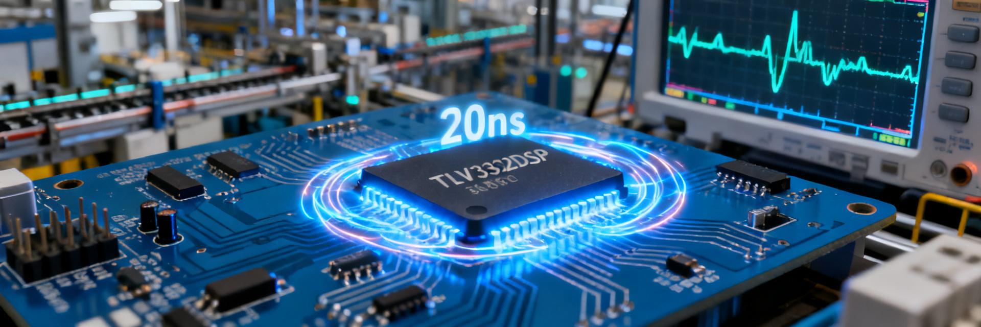TLV3232DSGR实测：20ns响应速度如何突破工业通信瓶颈